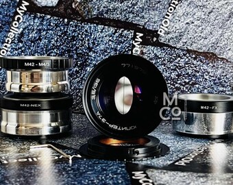 Jupiter-37A 135mm f/3.5 Anamorphic Modified Lens With any adapter, Portrait Vintage Lens, Cinema-Style Look