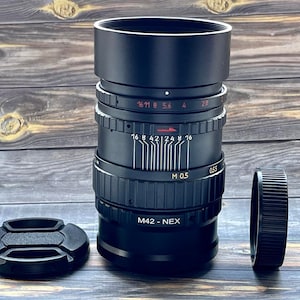 Helios-44-2 lens 58mm f./ 2 adapter E-Mount Sony NEX rare vintage lens