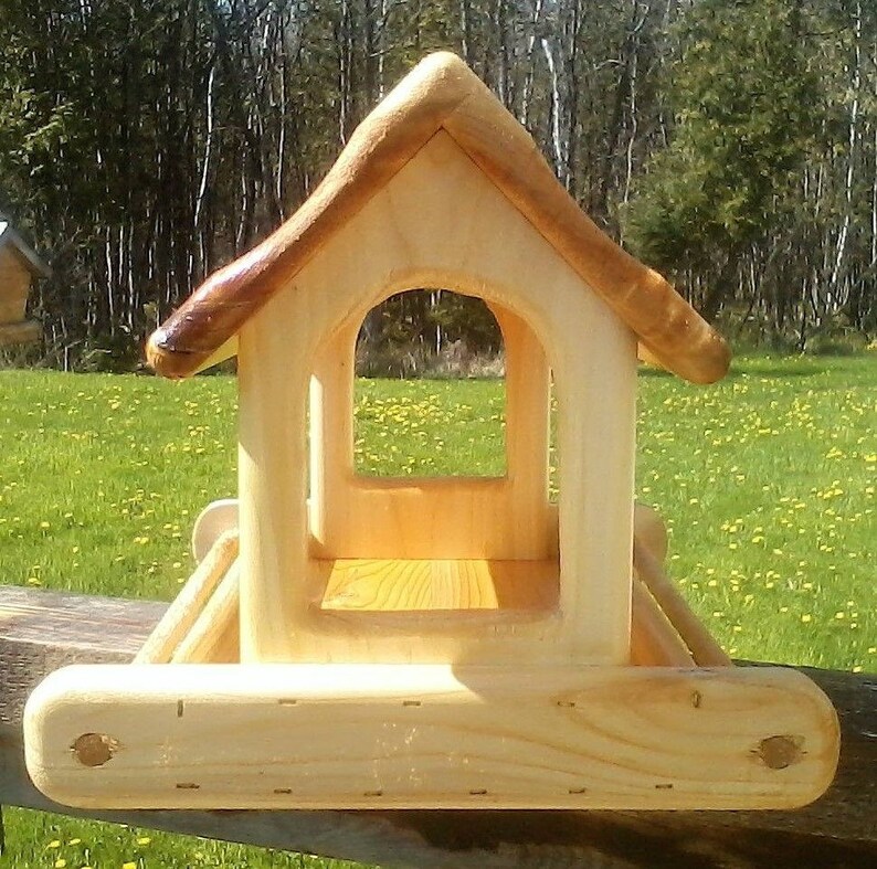 Extra Large Fly Through Platform Bird or Squirrel Feeder Cedar | Etsy