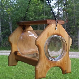 &quot;Gallonen Eichhörnchen-Futterhaus aus Zedernholz, &quot;&quot;TBNUP #1&quot;&quot;&quot;