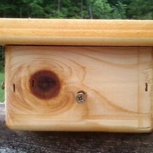 Ceder wood 4x4 post mount for large bird feeders or bird house, TBNUP
