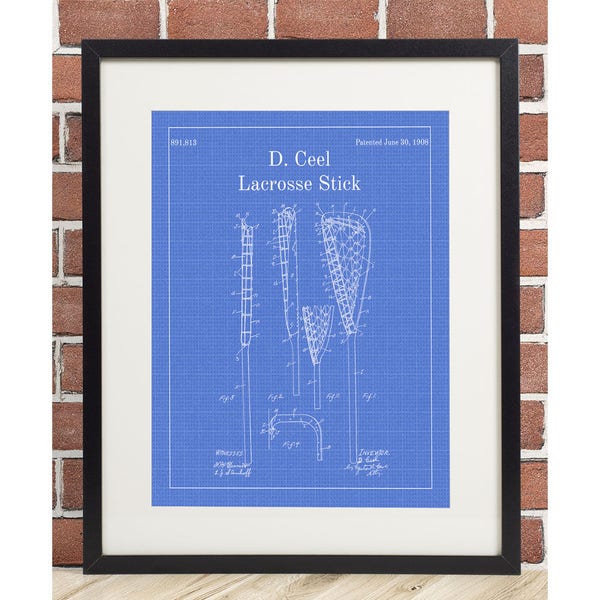 Lacrosse Stick Patent Print, Lacrosse Stick Patent Printable, Lacrosse Stick Patent Poster, Lacrosse Stick Printable Art, Lacrosse Stick