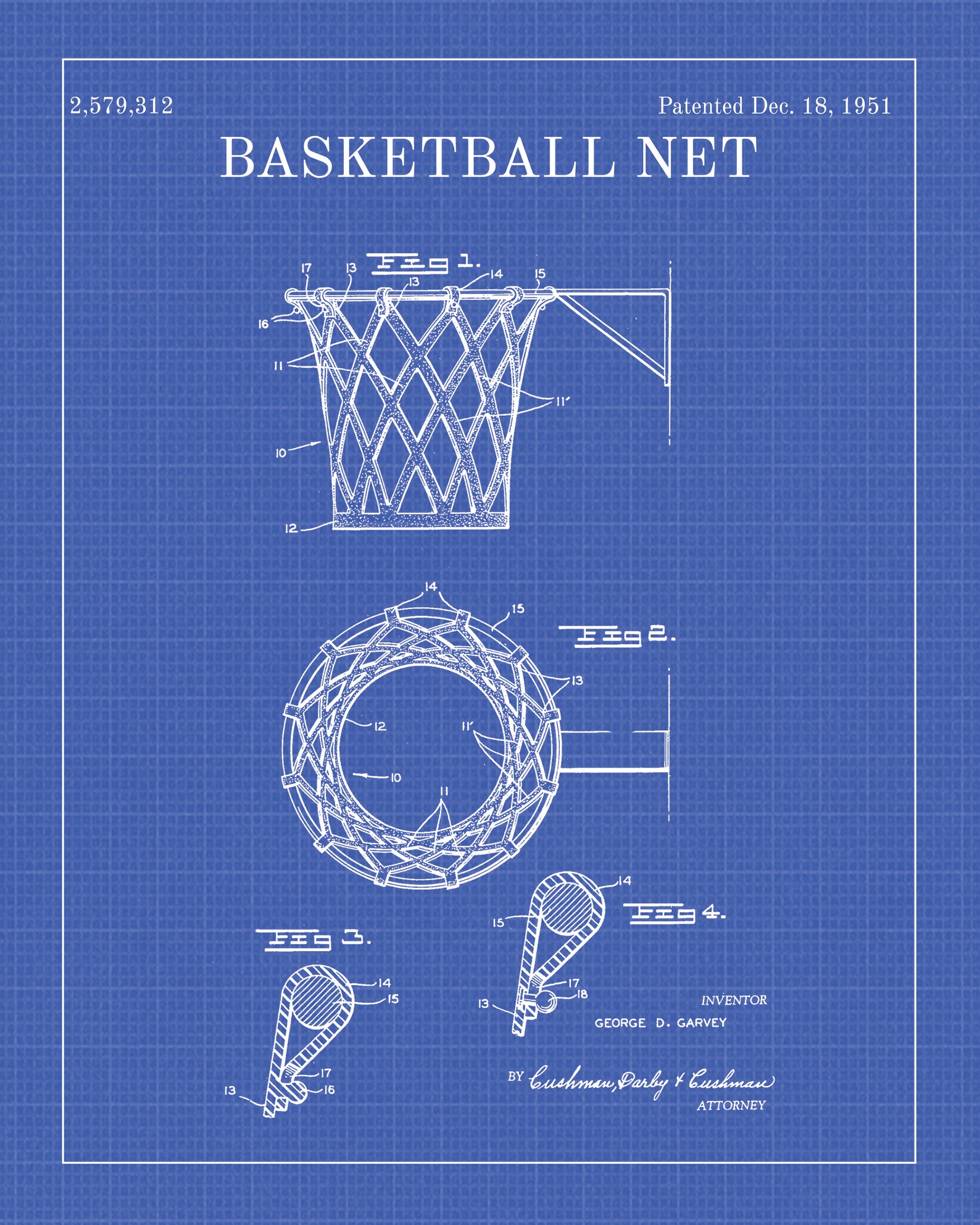 Basketball Net Patent Art Basketball Net Art Basketball Net Etsy