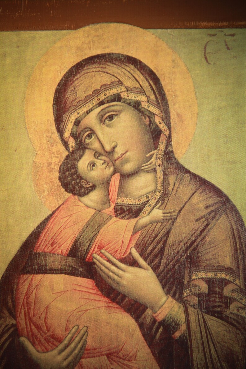 Icon of Our Lady of Vladimir image 1