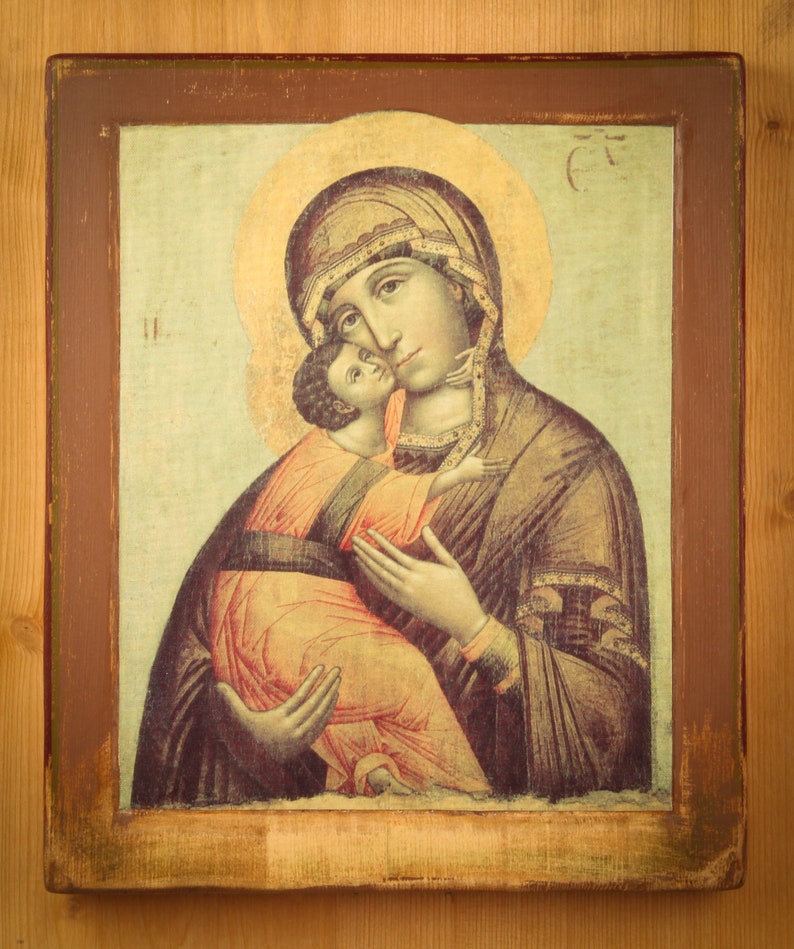 Icon of Our Lady of Vladimir image 0