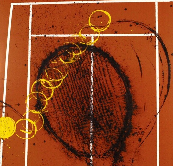Roland Garros 2002 | Fernandez Arman - Designer Poster - Etsy