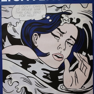 Roy lichtenstein poster - Etsy 日本