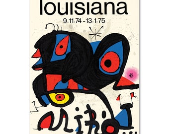 Joe Miro | Original Exhibition Poster Louisiana Museum Modern Art