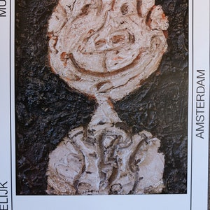Jean Dubuffet | Stedelijk Museum Amsterdam | exhibition poster