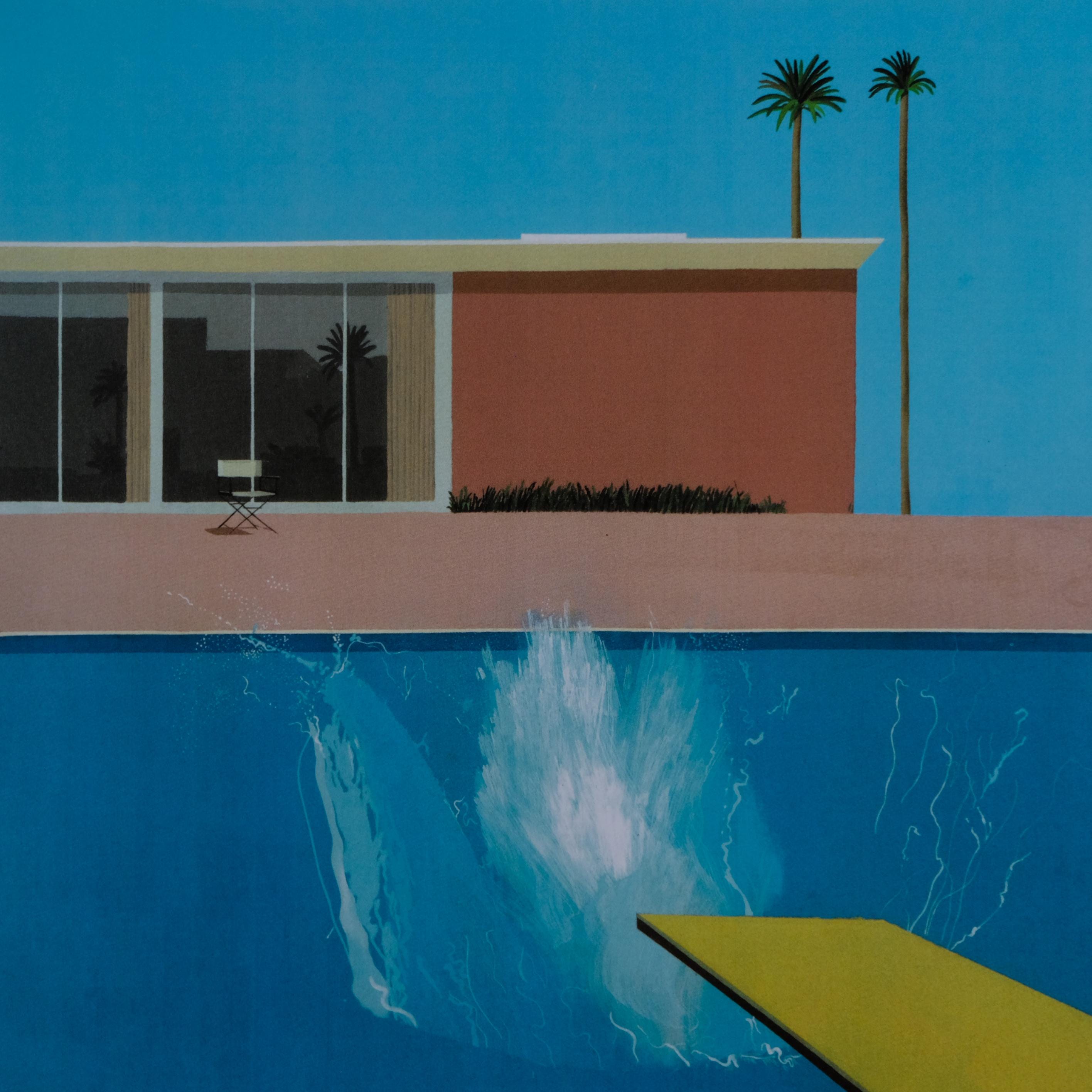 版画 David Hockney A Bigger Splash poster David Hockney 