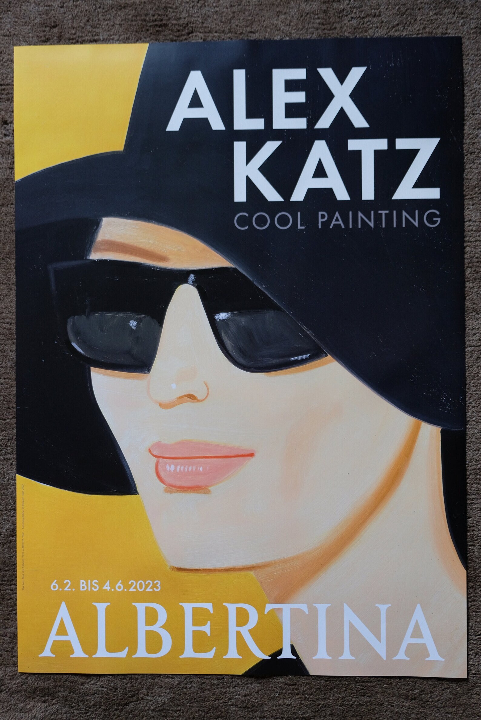Alex Katz - ポスター Alex Katz at Albertina Modern Museum | Original Exhibition