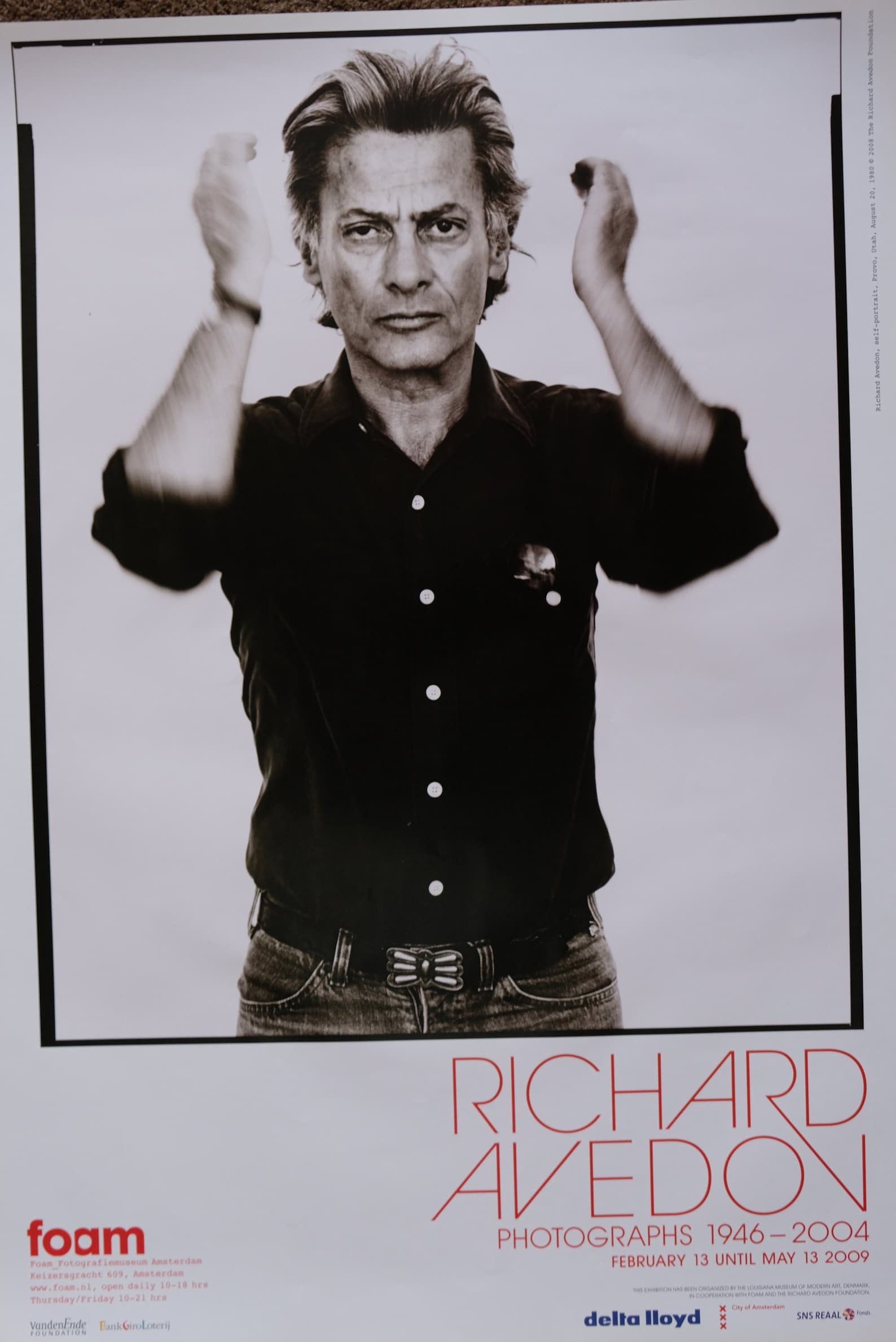 2001 exhibition/リチャード アベドン/ポスター