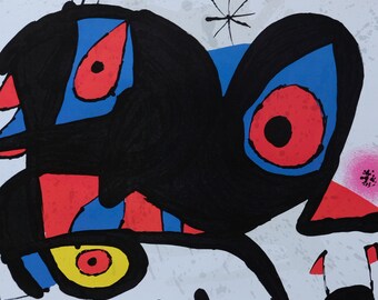 Joe Miro | Original Exhibition Poster Louisiana Museum Modern Art