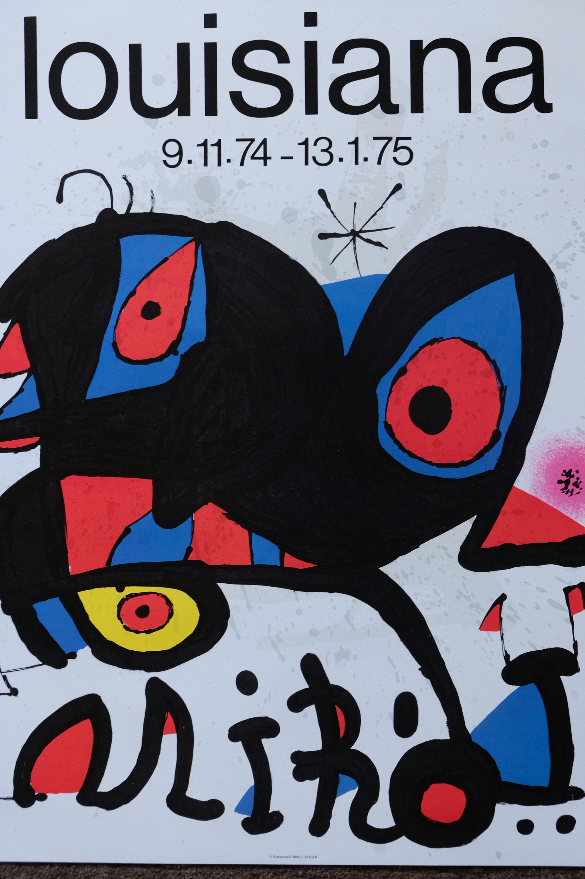 Joe Miro | Original Exhibition Poster Louisiana Museum Modern Art
