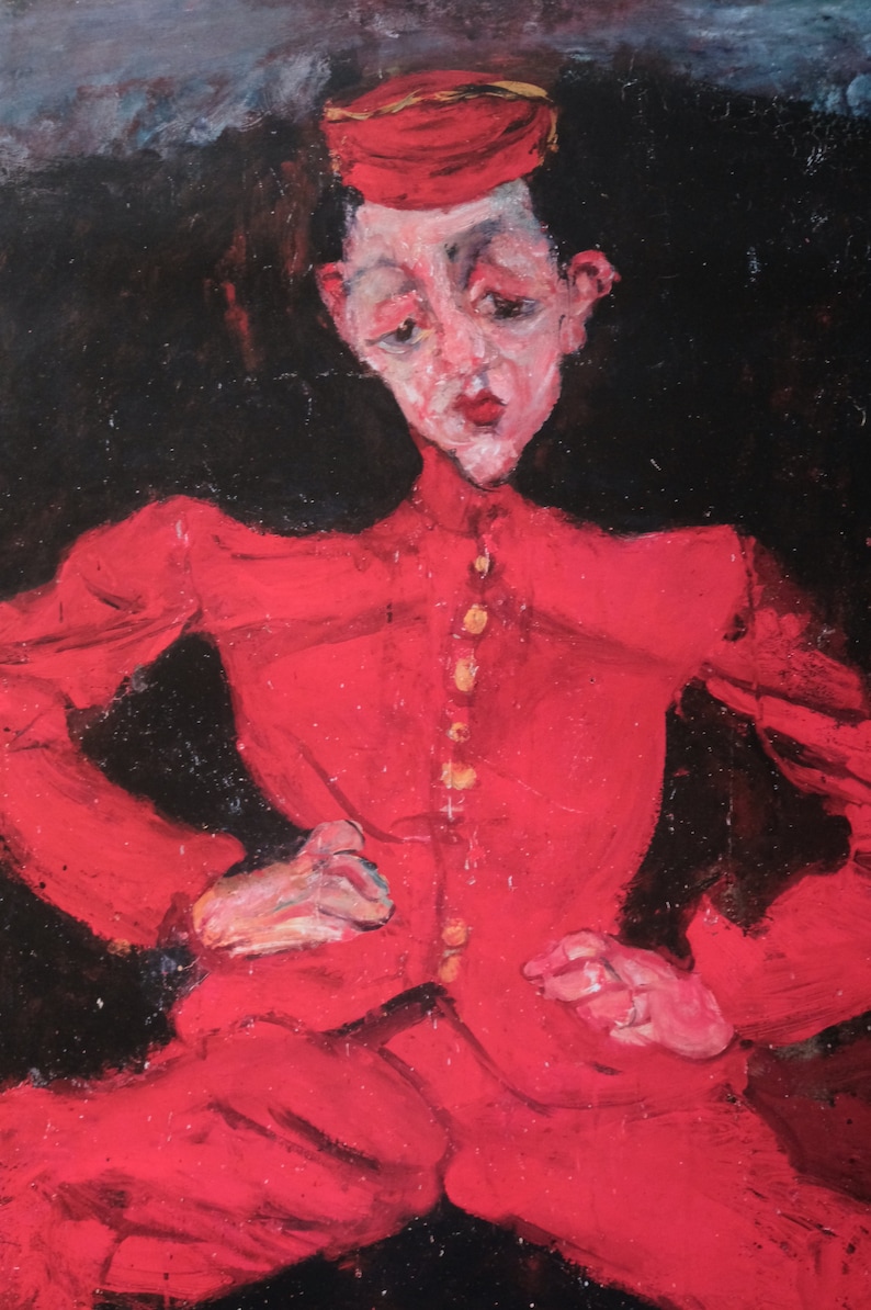 Soutine Poster Chaïm Soutine le Groom Original Exposition Poster Louisiana Museum ...