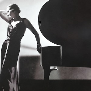 Edward Steichen "Alta Costura" |  cartel original de la exposición