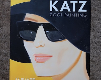 Alex Katz at Albertina Modern Museum | Original Exhibition Poster