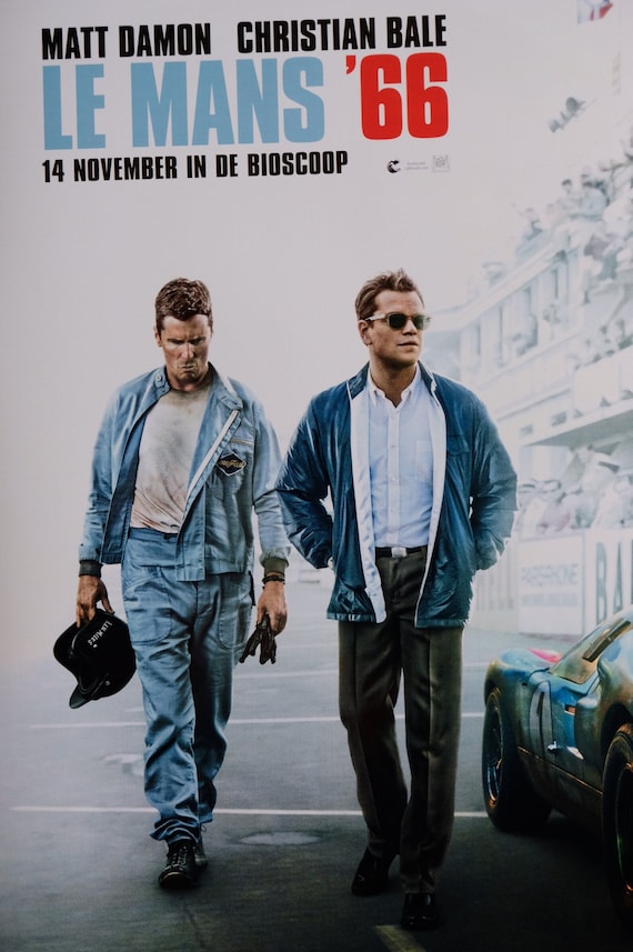 栄光のル・マン '66 - マット・デイモンとクリスチャン・ベール