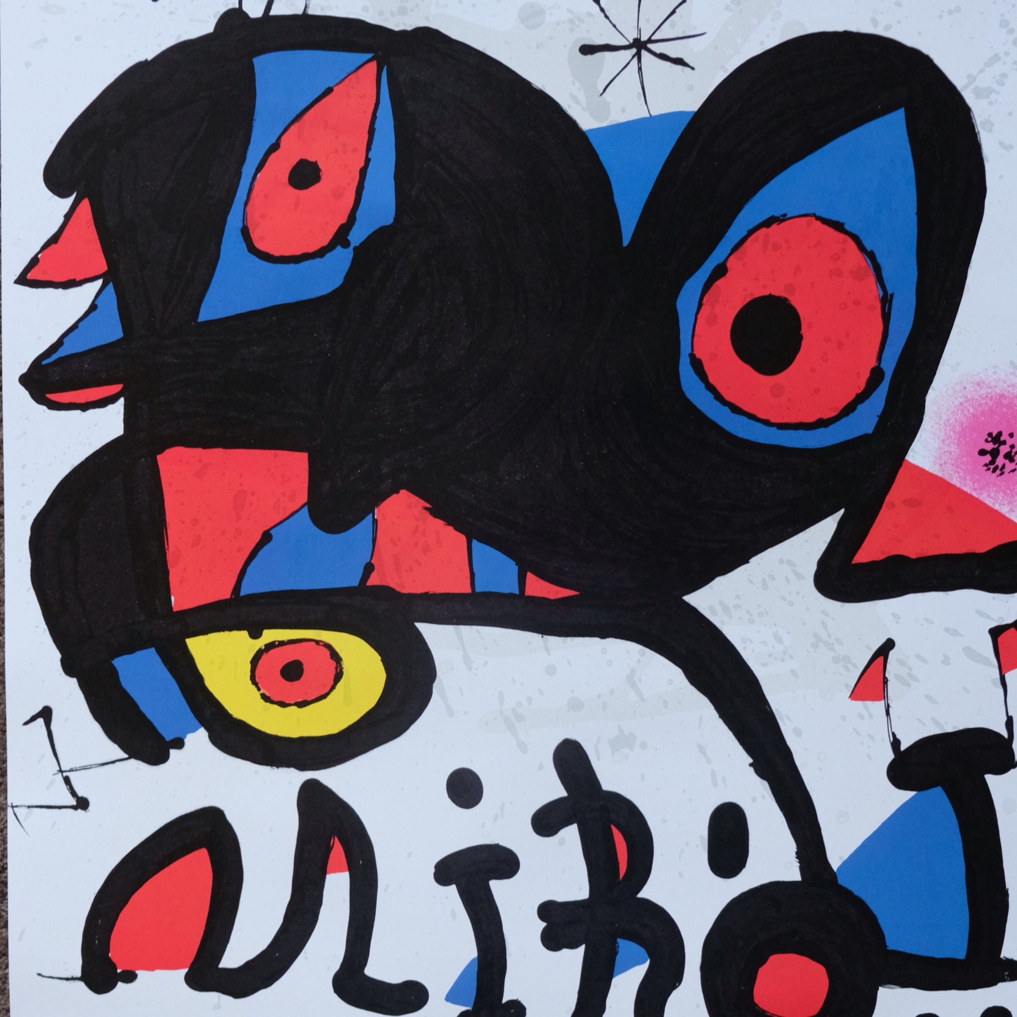 Joe Miro | Original Exhibition Poster Louisiana Museum Modern Art