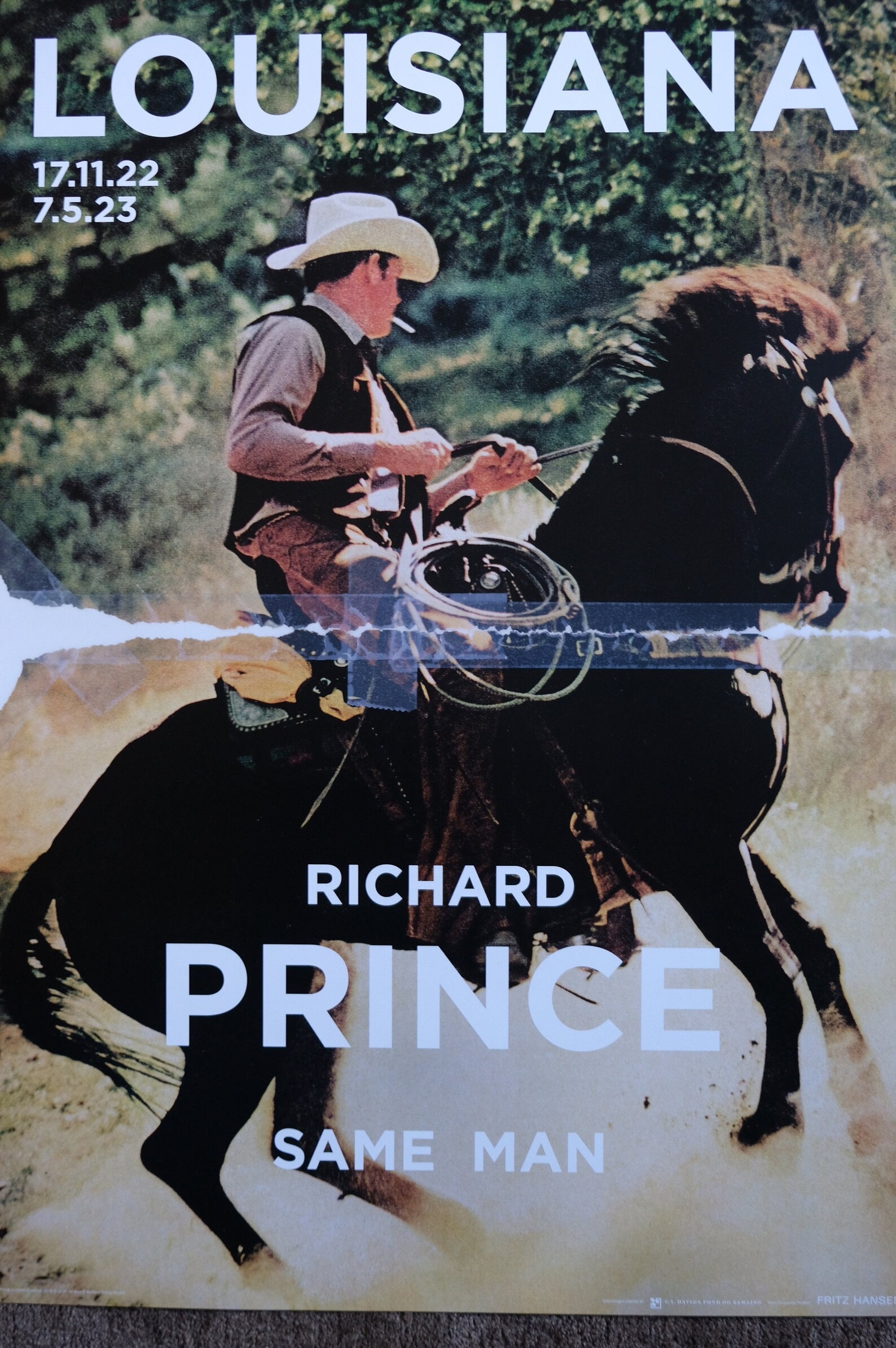 Richard Prince - Exhibition Poster Louisiana Museum | Original
