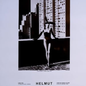 Helmut Newton &quot;Elsa Peretti, New York 1975&quot; | Gallery poster