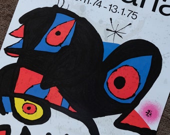 Joe Miro | Original Exhibition Poster Louisiana Museum Modern Art