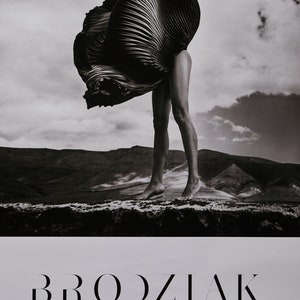 Brodziak |  cartel original de la exposición Atelier Jungwirth