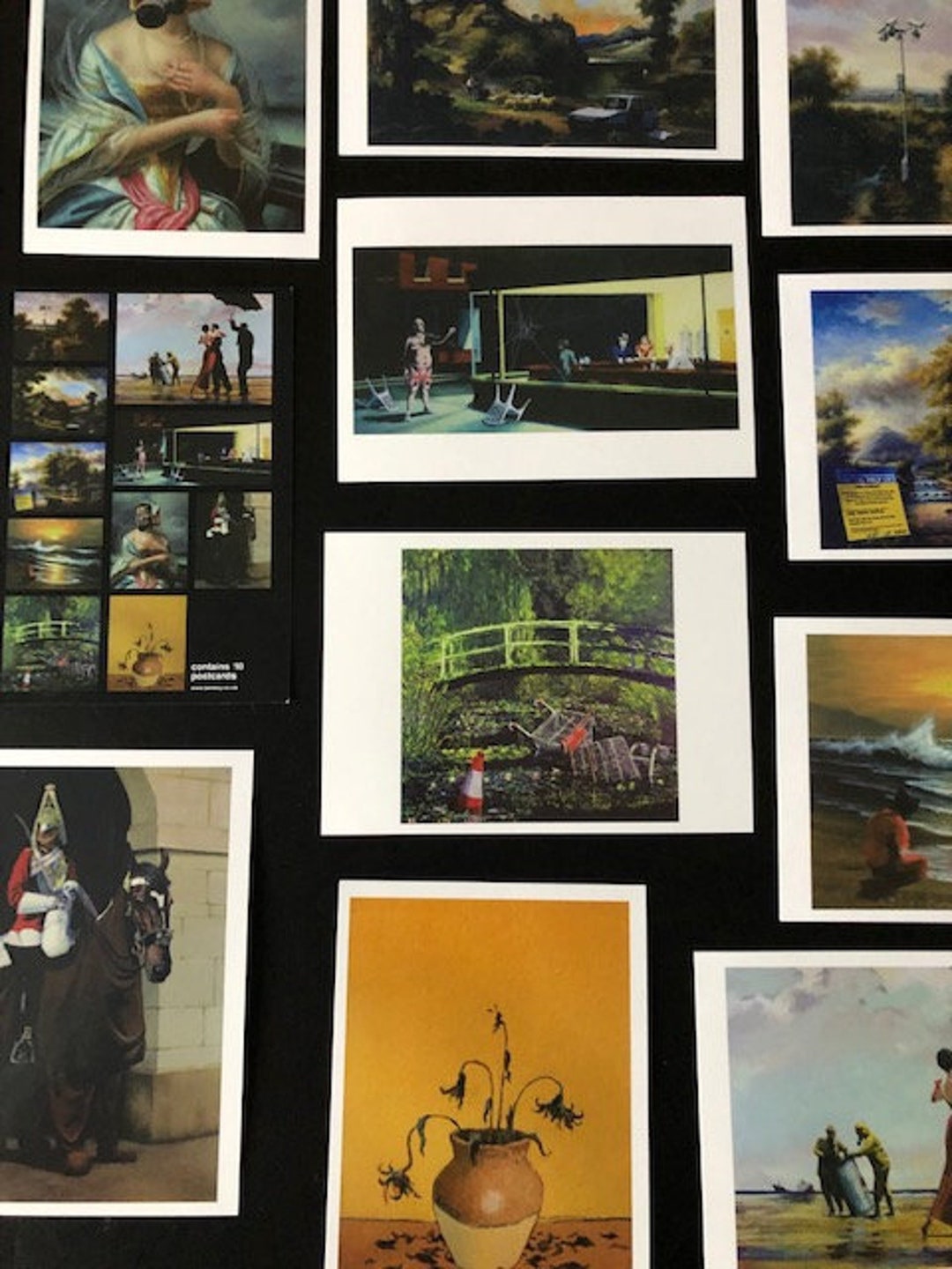 Banksy Crude Oils Set of 10 Postcards | Exhibition 2005 - Original