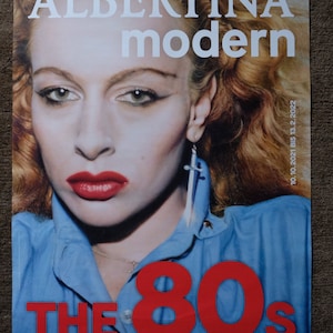 Albertina Moderna 'Los 80' - cartel original de la exposición