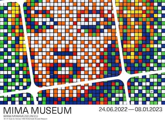 INVADER限定版 - RUBIKCUBIST- オリジナルMIMA版ストリートアート壁