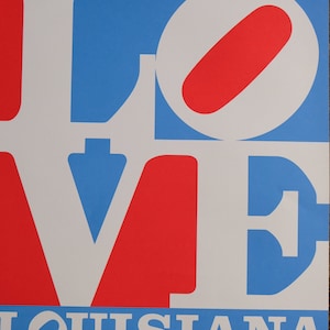 Indiana AMOR Museo de Luisiana | cartel original de la exposición