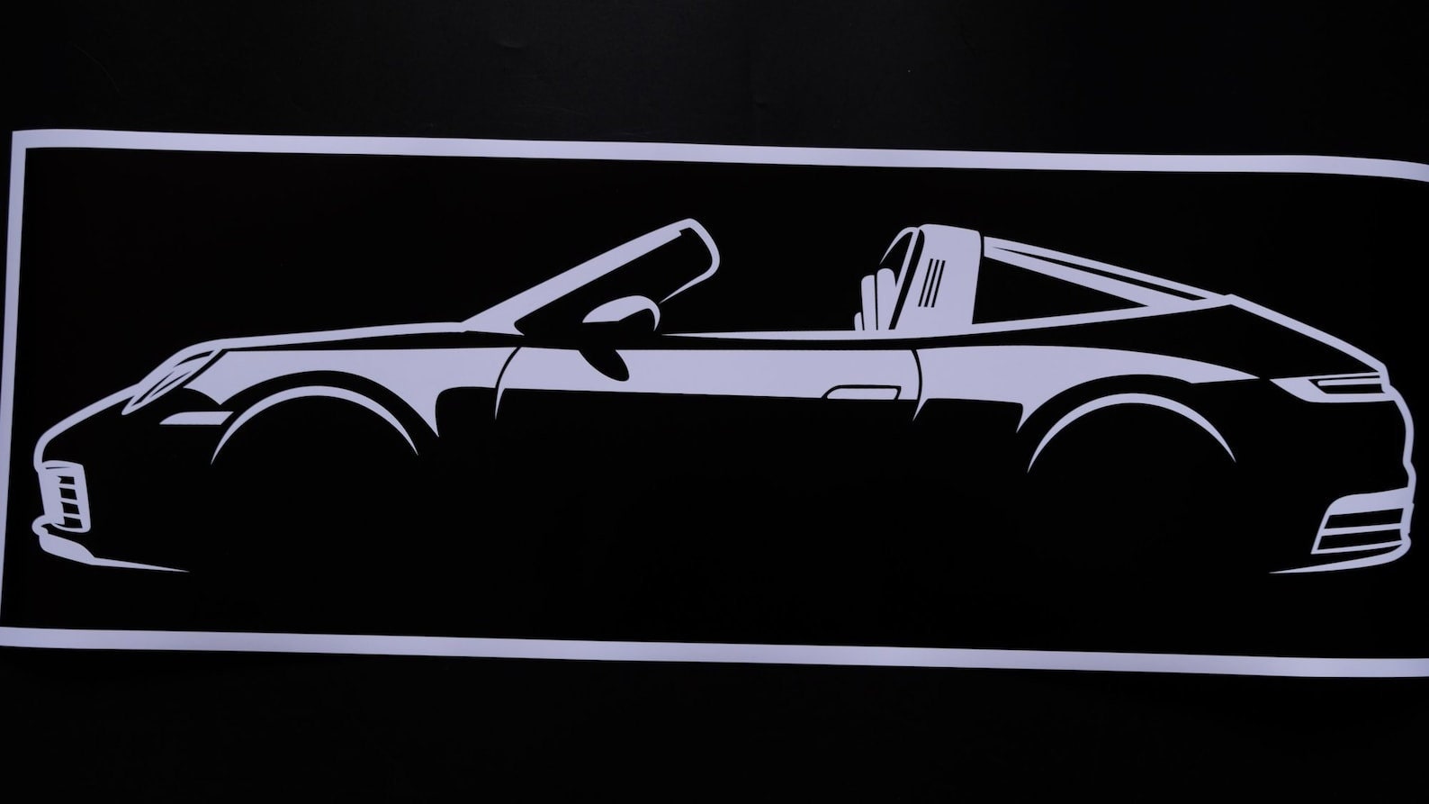 Porsche 911 Targa 4S |     foto in bianco e nero
