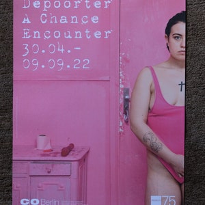 C|O Berlin „Bieke Depoorter a Chance Encounter“ – originales Ausstellungsplakat