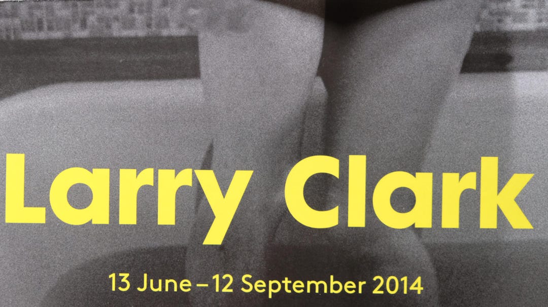 Larry Clark | Foam Photography Museum Amsterdam | Poster - Etsy Israel