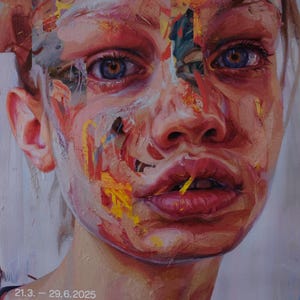 アートポスター ジェニー・サヴィル エキシビジョンポスター Jenny Saville - Etsy