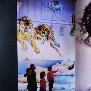 Dalí "El enigma sin fin" Fabrique des Lumières | poster original