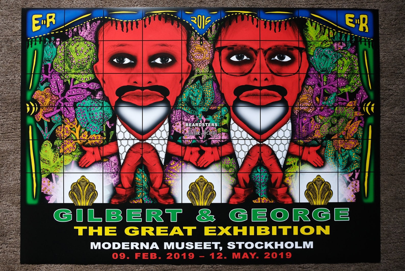 美術品/アンティーク GILBERT & GEORGE ストックホルム近代美術館 希少