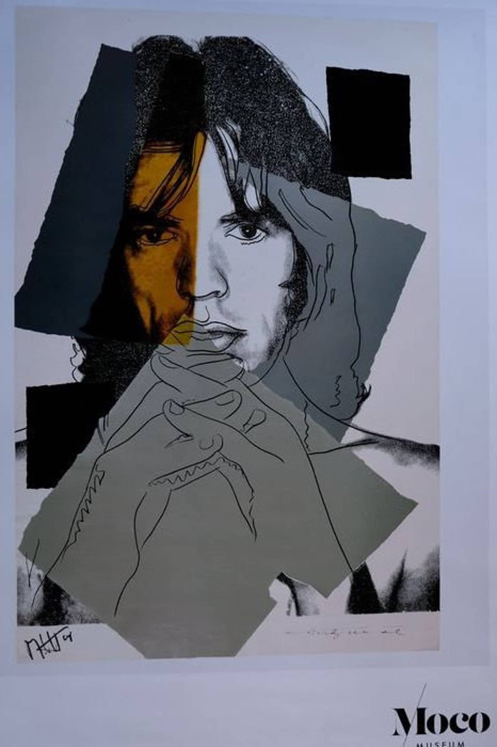 Mick jagger andy warhol poster - Etsy 日本