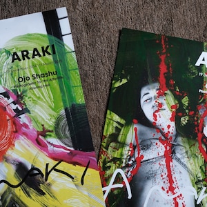Exposición Araki (2x) Museo de fotografía de espuma Ámsterdam | cartel original