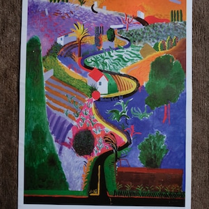 Museo David Hockney de Arte Moderno de Luisiana - cartel original de la exposición