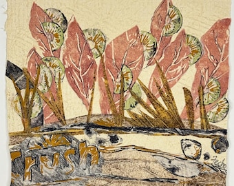 Original botanical artwork of Riverside Boardwalk {Crush}