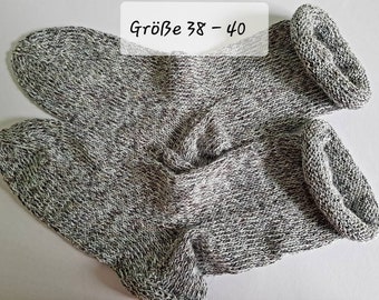 Rollsocken, Strümpfe zum Rollen, Größe 34-36, Materialmix, Wolle, mehrfarbig, Stricken, leicht, 7fädig, Freizeitsocken, bunt