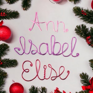 Personalized Name Ornament