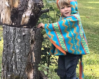 Custom Reversible Car Seat Poncho