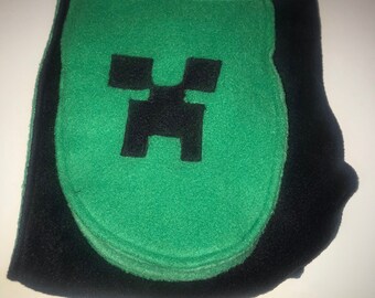 Hooded Scarf - Minecraft Creeper