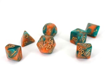 Desert Oasis Dice | Dungeons and Dragons, D&D, Pathfinder RPG Polyhedral Dice Set