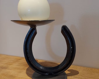 Daria Horseshoe Candleholder