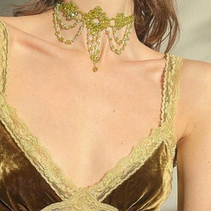 The Green Chandelier Necklace