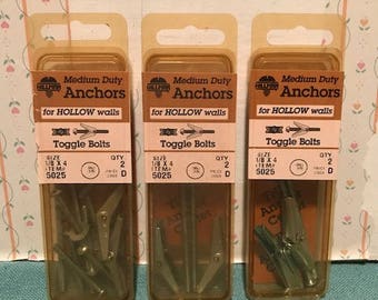 Vintage Toggle Bolts