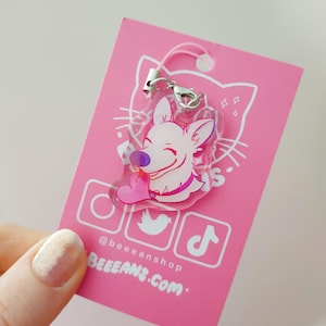 Bg3 Scratch phone charm
